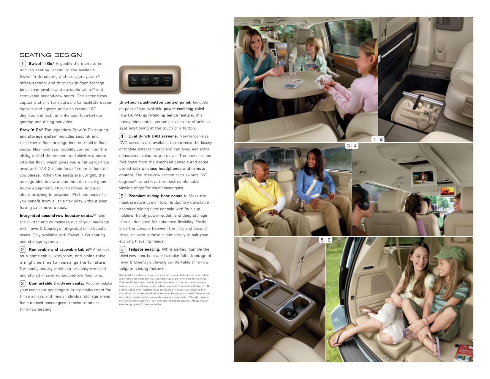 2009 Chrysler Town & Country Brochure Page 1